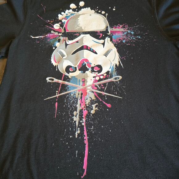 Marc Ecko 2008 Star Wars Colorful Storm Trooper Graphic Print T-Shirt Size S - Picture 2 of 7